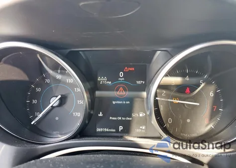 2020 Jaguar F-Pace Prestige z USA, uszkodzony, nr VIN SADCK2GX0LA638452